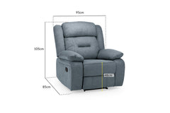 Novie Faux Fabric Armchair Sofa
