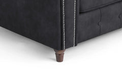Oakland 2 Seater Sofa - Charcoal