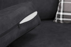 Oakland 2 Seater Sofa - Charcoal