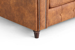 Oakland 3 Seater Sofa - Tan