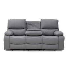 Orla Electric Recliner 3 Seater Sofa - Grey