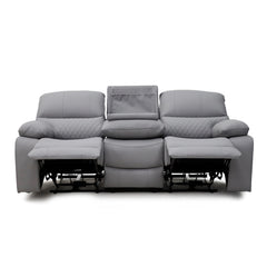 Orla Electric Recliner 3 Seater Sofa - Grey