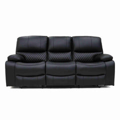 Orla Electric Recliner 3+2 Sofa Set - Black