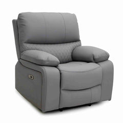 Orla Electric Recliner 3+2+1 Sofa Set - Grey