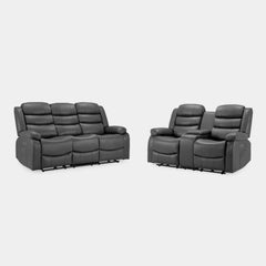 Otto Recliner Grey 3+2 Bundle