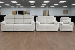Owen Electric Recliner 3+2+1 Seater Sofa - Beige