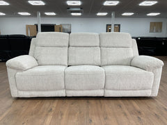 Owen Electric Recliner Sofa 3 Seater - Beige