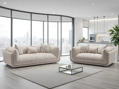 Oxford 3+2 Sofa Set - Beige