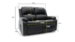 Pauling Electric Recliner 2 Seater Sofa