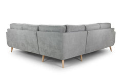 Rebekah Sofa Large Corner - Grey
