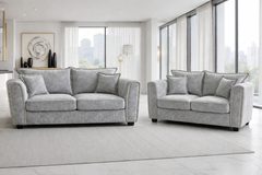 Serena 3+2 Seater Sofa - Grey