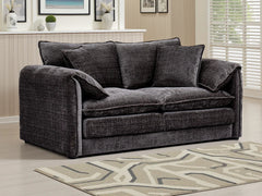 Solaya Sofa 2 Seater - Black
