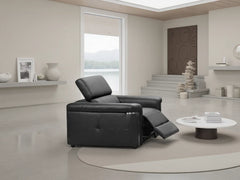 Somerville Electric Recliner Sofa Armchair - Black