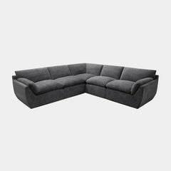 Taro Sofa Large Corner Grey