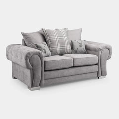 Verona Scatterback Sofa Grey 2 Seater