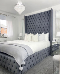 5FT-King Size Birlea Winged Bed