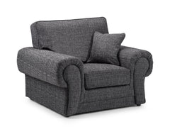 Wilcot Armchair Sofa - Grey