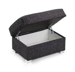 Wilcot Footstool Sofa - Grey