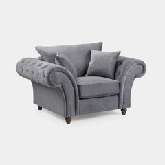 Windsor Fullback Sofa Grey Armchair