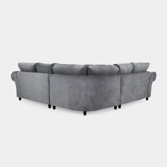 Windsor Fullback Sofa Grey Large Corner