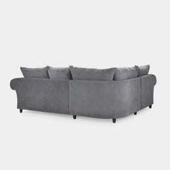 Windsor Fullback Sofa Grey Left Hand Facing Corner