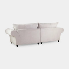 Windsor Fullback Sofa Stone 4 Seater