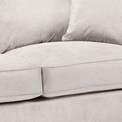 Windsor Fullback Sofa Stone Left Hand Facing Corner