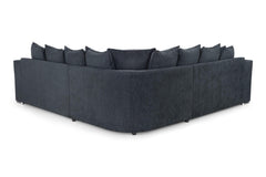 Bentley Charcoal Large Corner Sofa