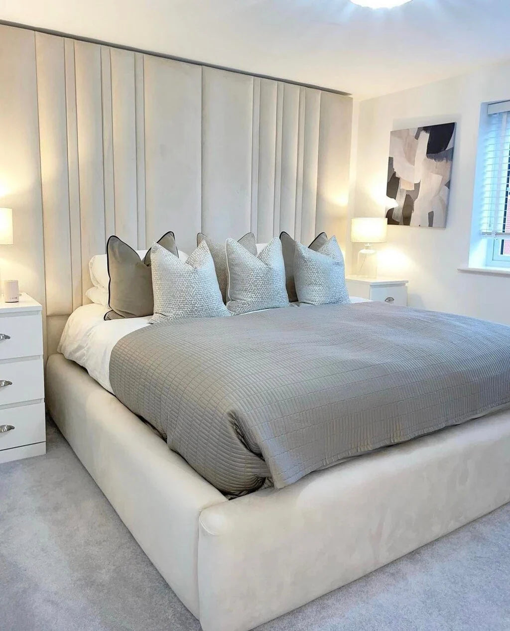 Chateaux Bespoke Wall Headboard Bed