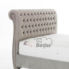 Supreme Swan Sleigh Bed